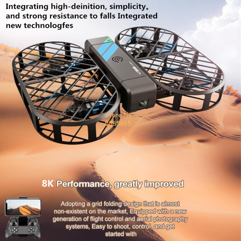 Caméra HD 8K 360 °   Protectio - Drone Battery Case avis et prix